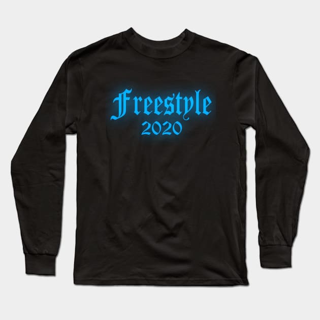 Freestyle Long Sleeve T-Shirt by MonstART